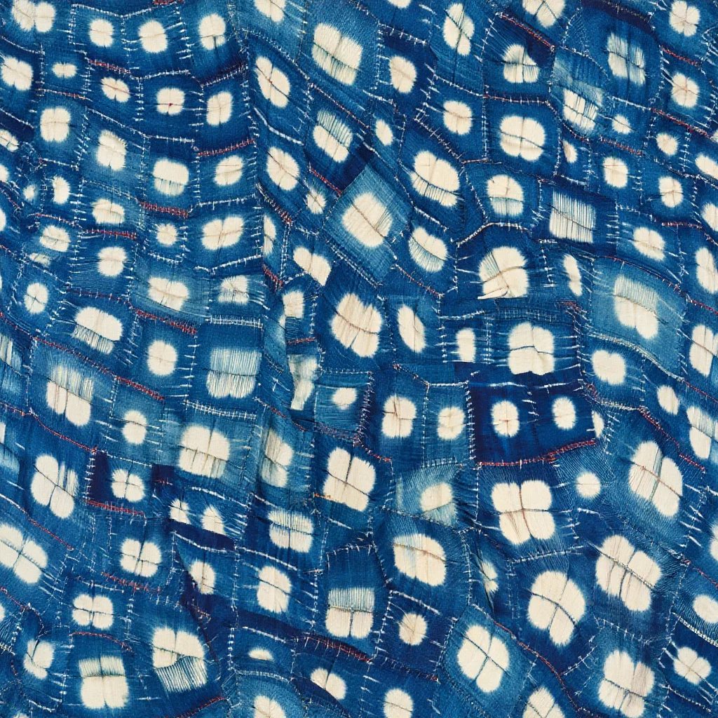 The Shibori Meadow pattern