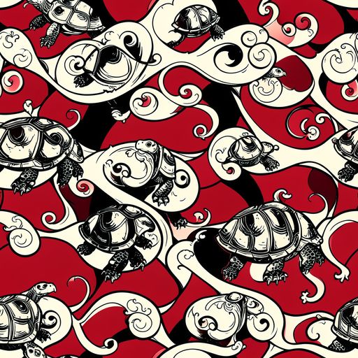 The Crimson Tortoise pattern