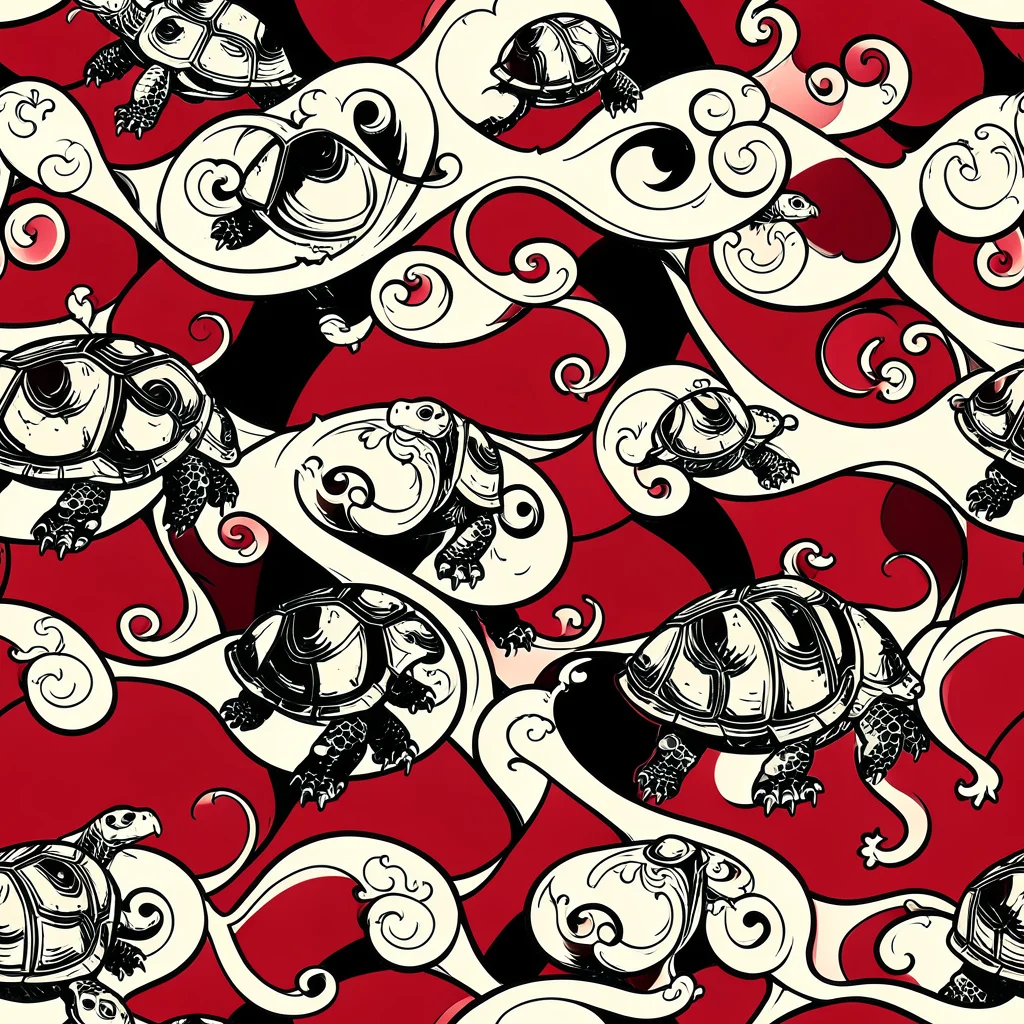 The Crimson Tortoise pattern