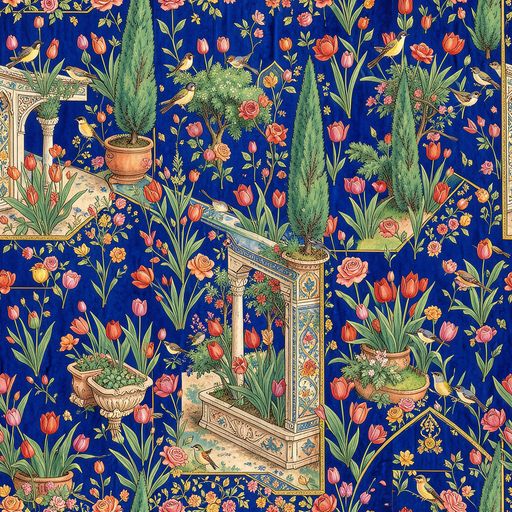 The Cypress Aviary pattern