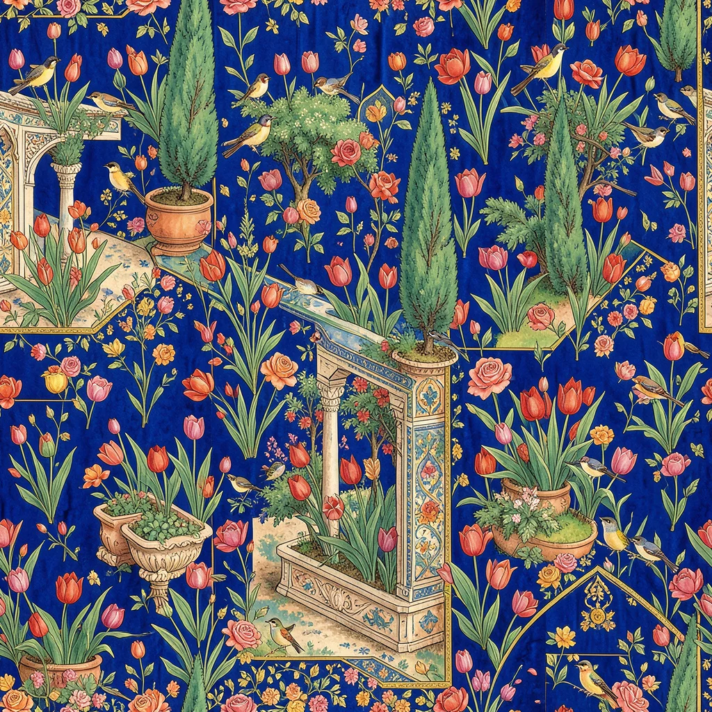 The Cypress Aviary pattern