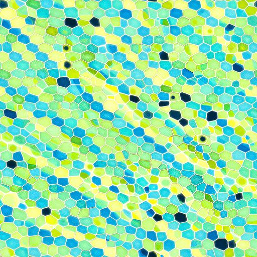 The Aqua Mosaic pattern