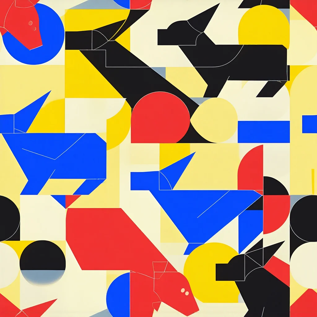 The Bauhaus Wilds pattern