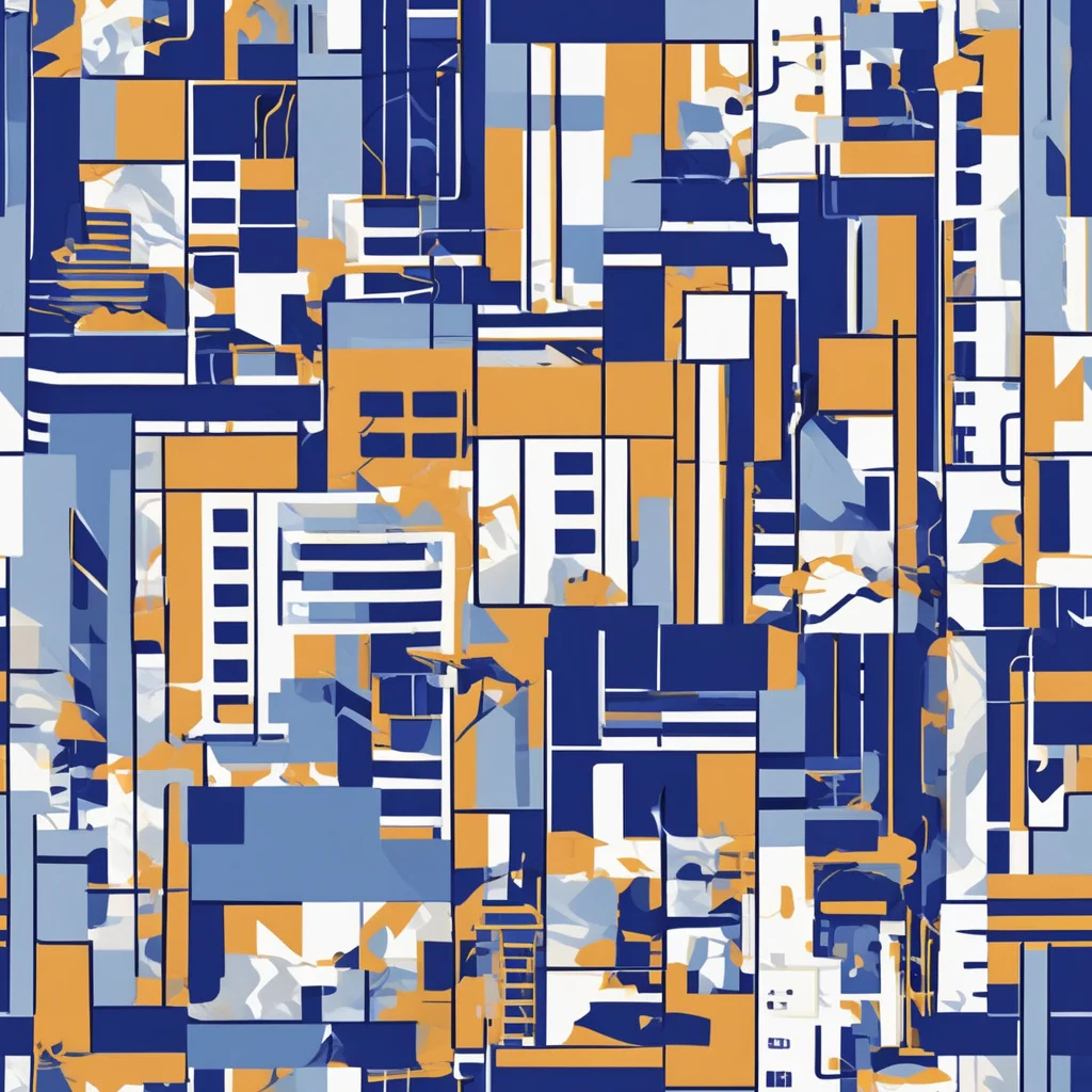The Blueprint Mosaic pattern