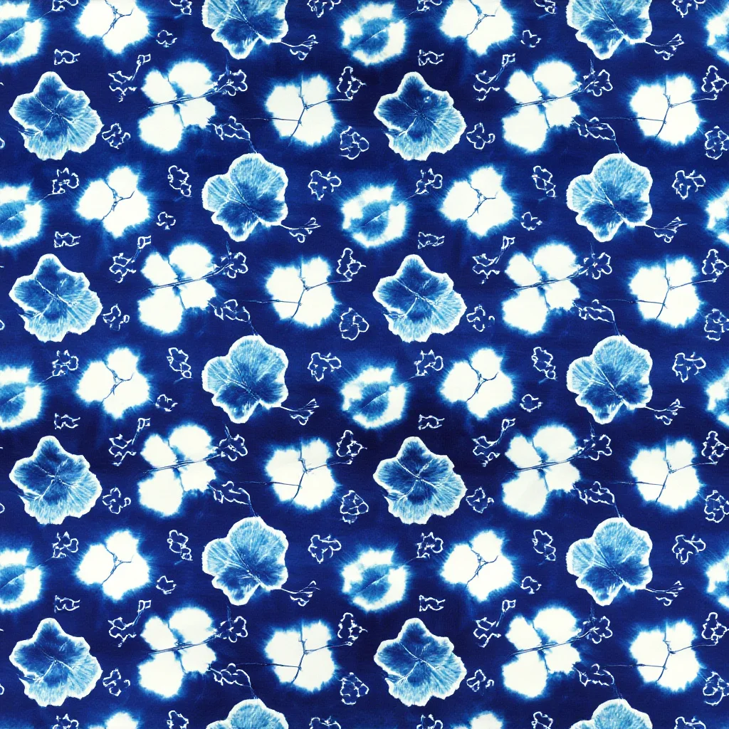 The Indigo Botanica pattern