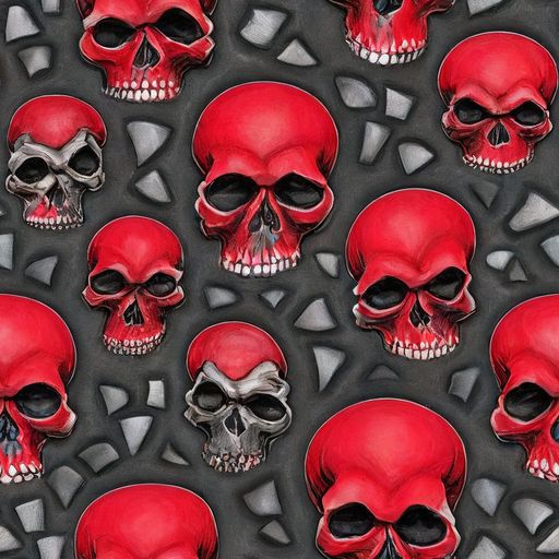The Crimson Skullfield pattern