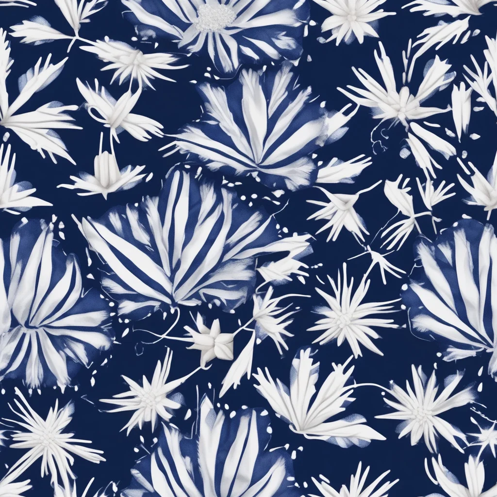 The Moonlit Chrysanthemum pattern