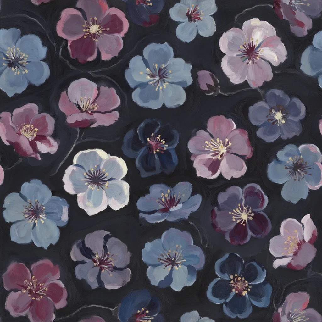 The Dusky Florals pattern