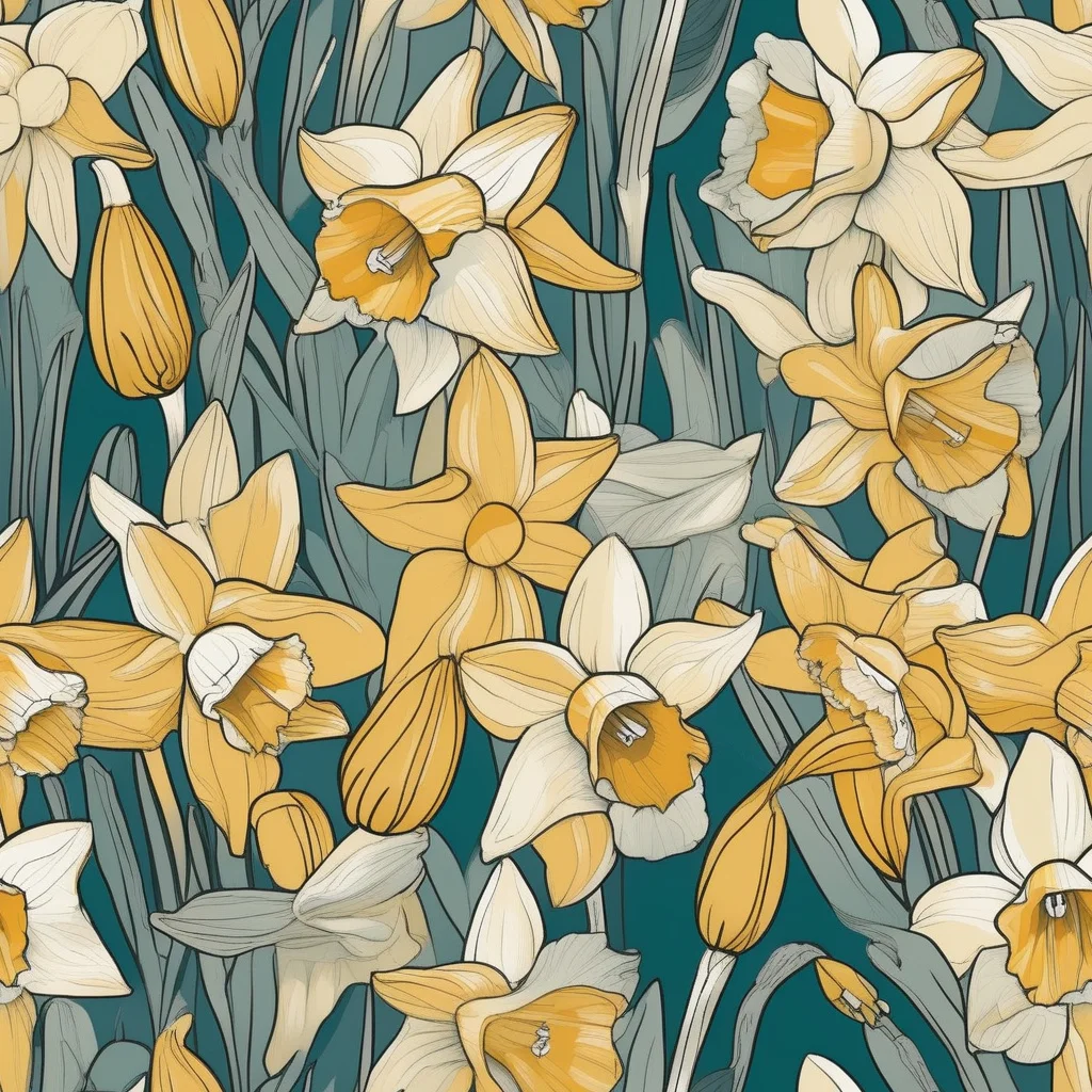 The Daffodil Nocturne pattern