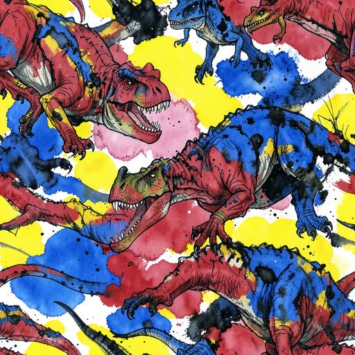The Cretaceous Confetti pattern