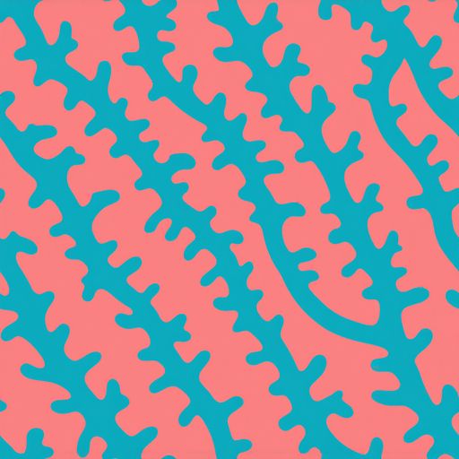 The Lagoon Lace pattern