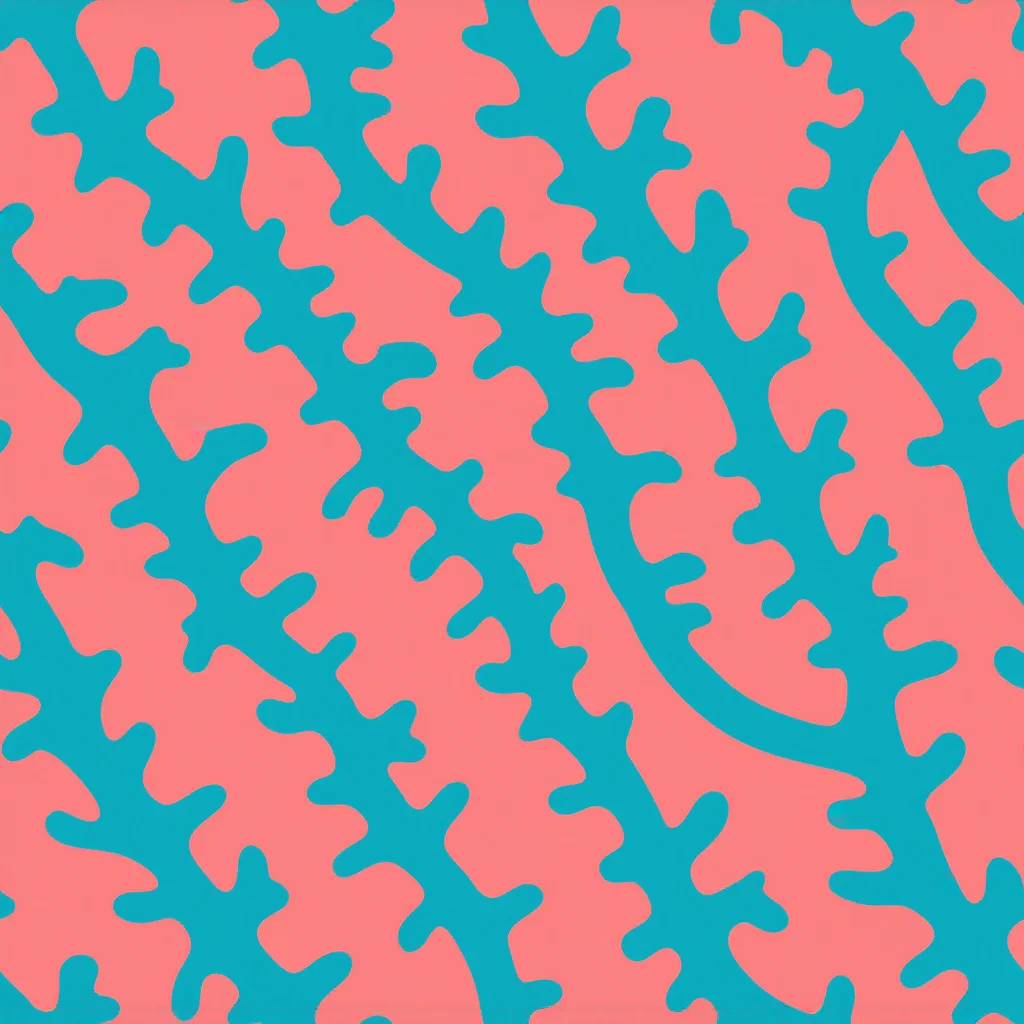 The Lagoon Lace pattern