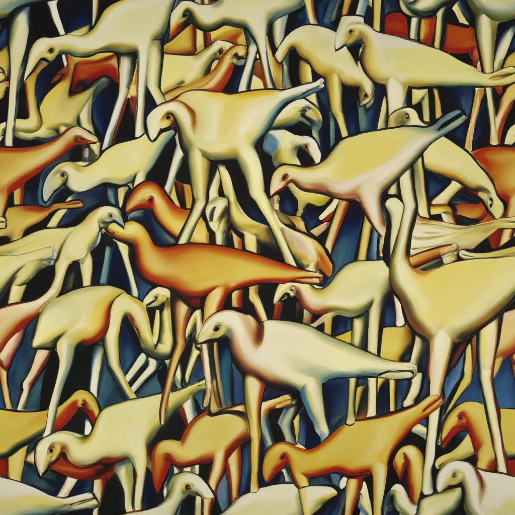 The Jurassic Salon pattern
