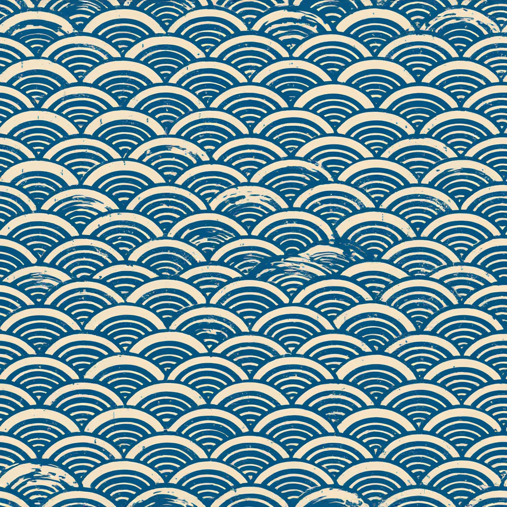 The Midnight Wavecrest pattern