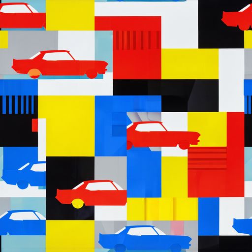 The Chrome Block Party pattern