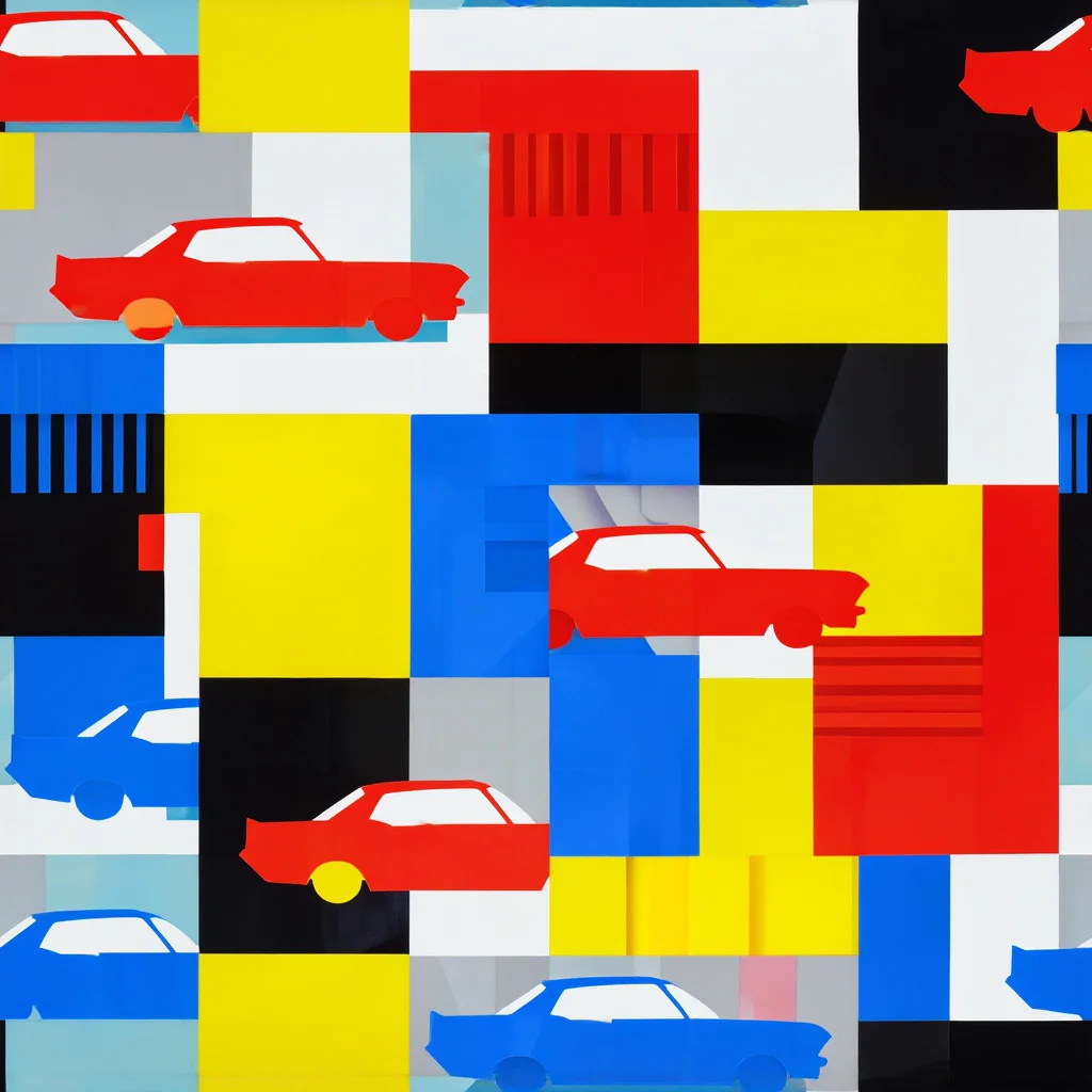 The Chrome Block Party pattern