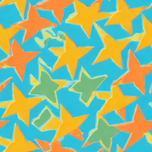 The Turquoise Stardust pattern