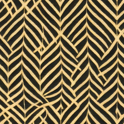 The Gilded Geometry pattern