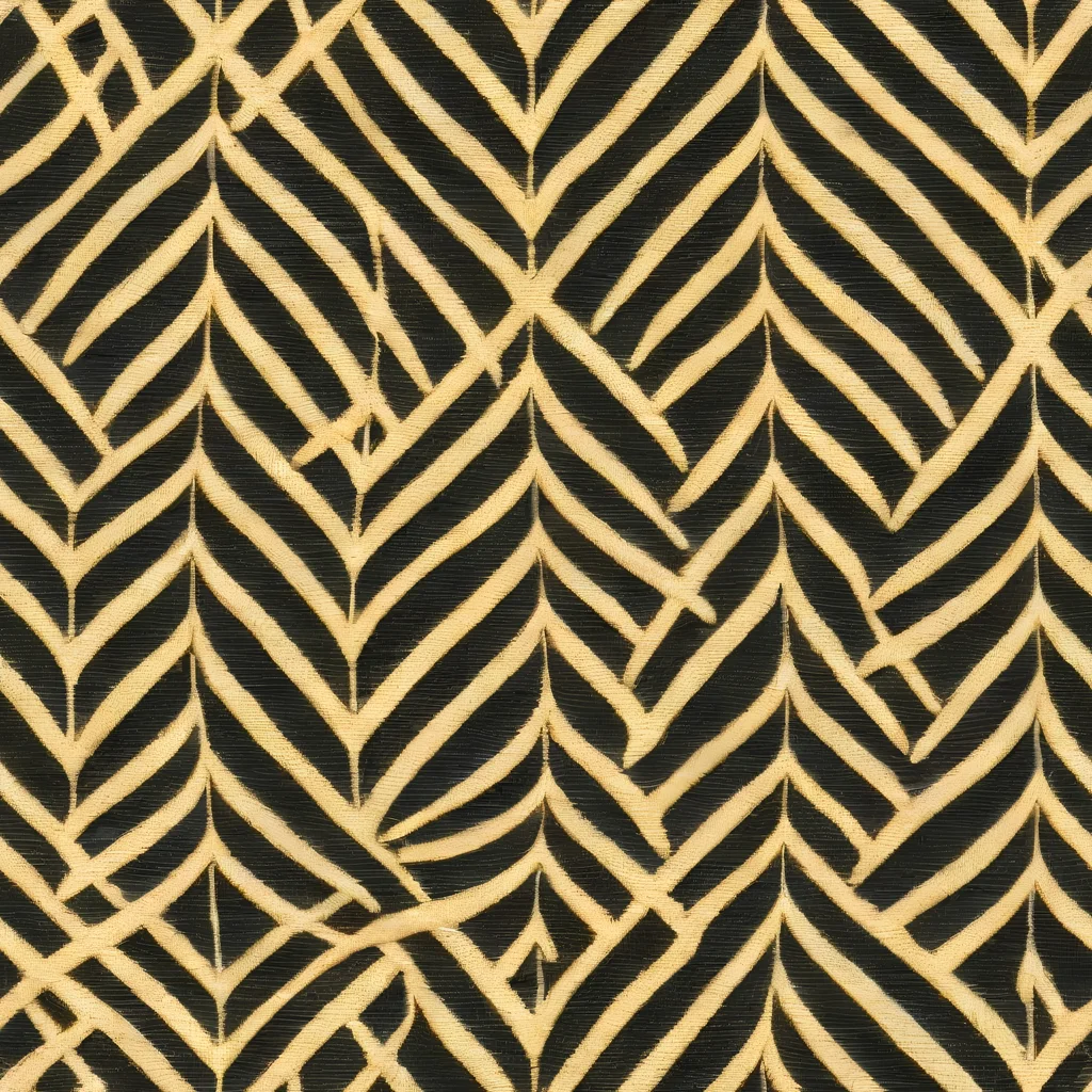 The Gilded Geometry pattern