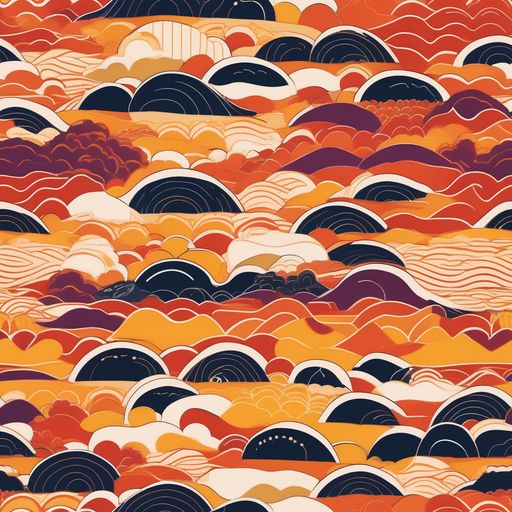 The Sunset Wave Sonata pattern