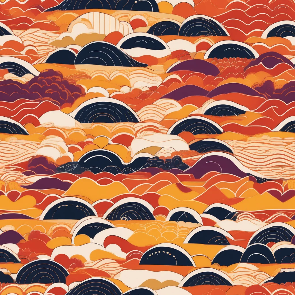 The Sunset Wave Sonata pattern