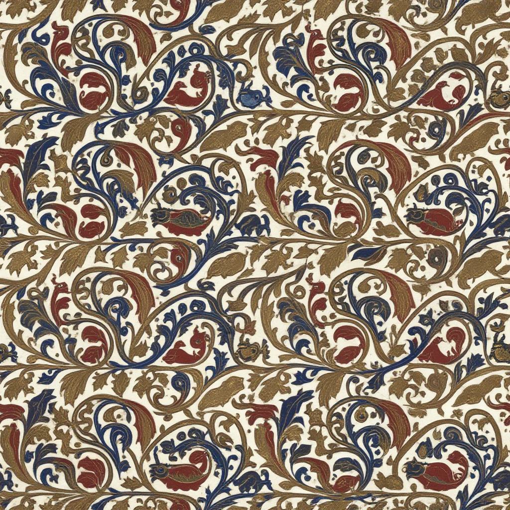 The Brocade Menagerie pattern