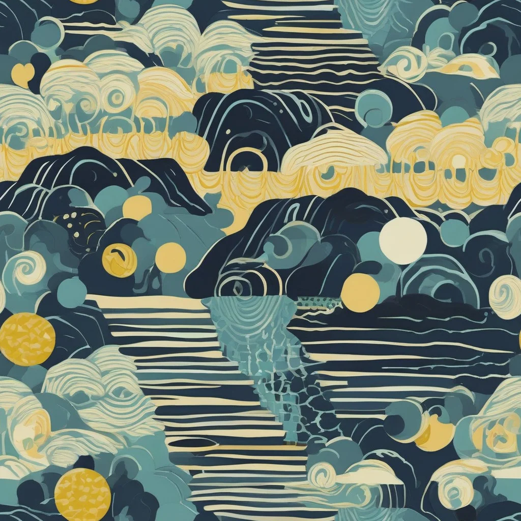 The Cerulean Tide pattern