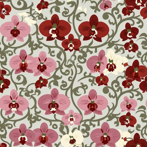 The Orchid Vinework pattern