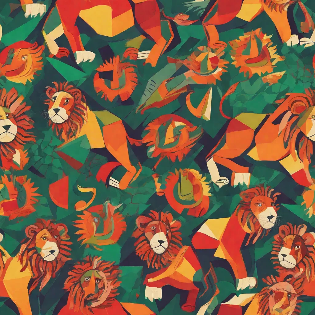 The Lionheart Parade pattern