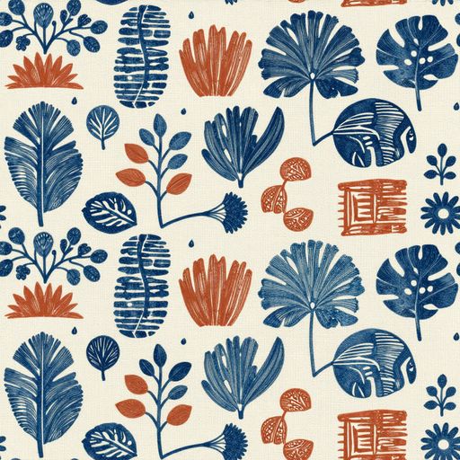 The Terracotta Tides pattern