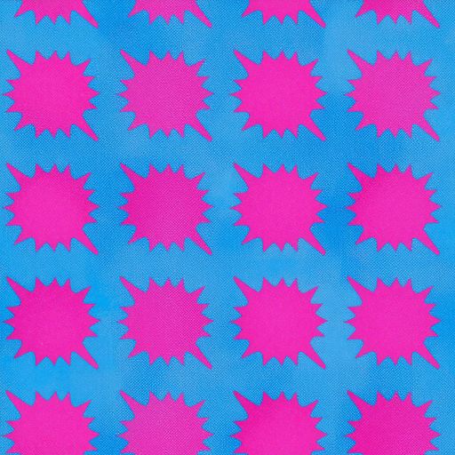 The Neon Comet pattern