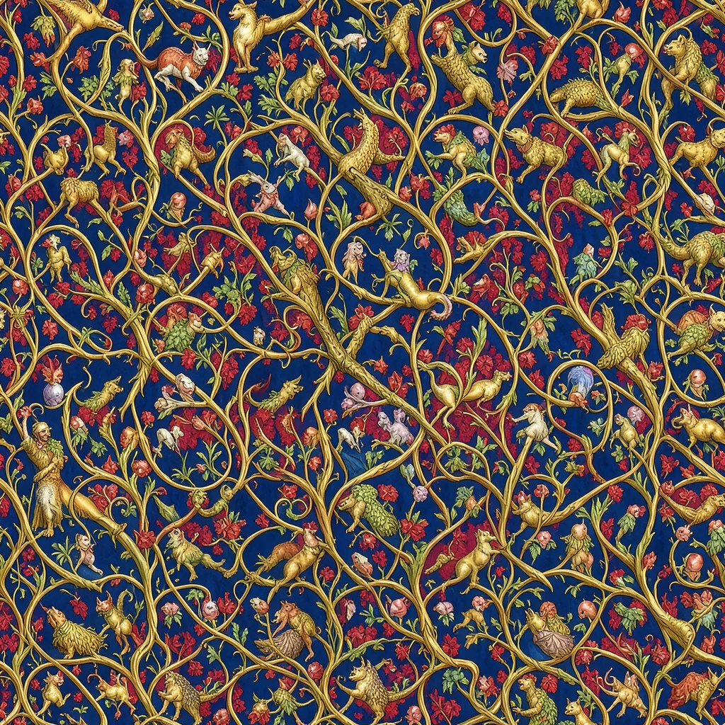 The Nocturne Bestiary pattern