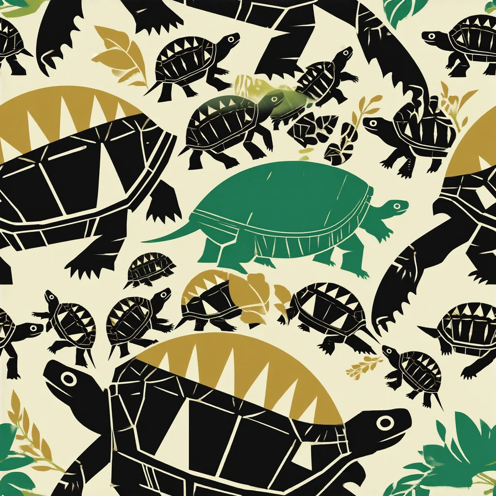 The Terrapin Noir pattern