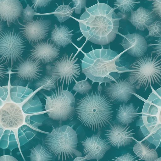 The Aqua Radiolaria pattern