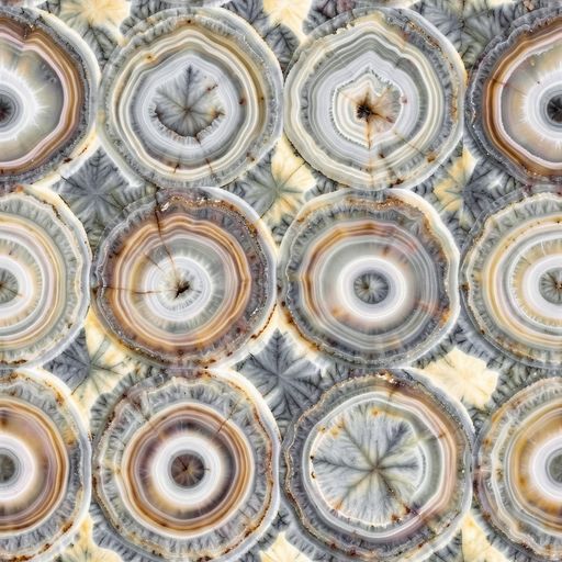The Mineral Bloom pattern