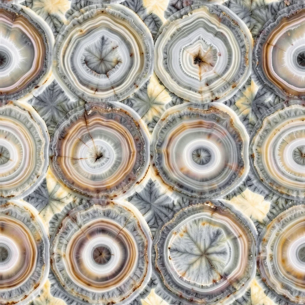 The Mineral Bloom pattern