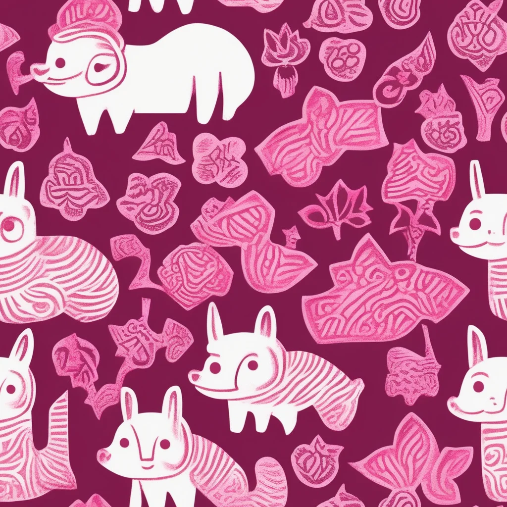 The Pink Arcade pattern