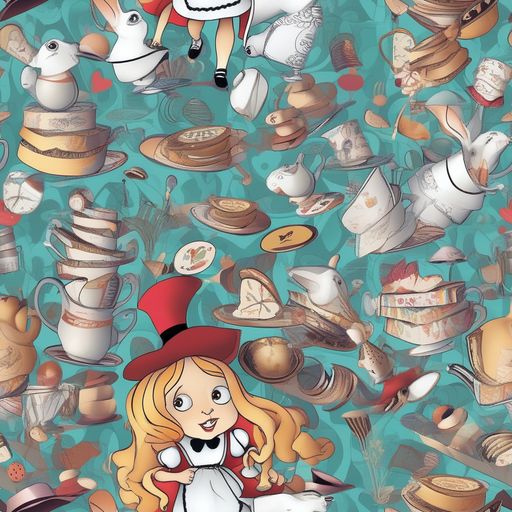 The Wonderland Tea Party pattern