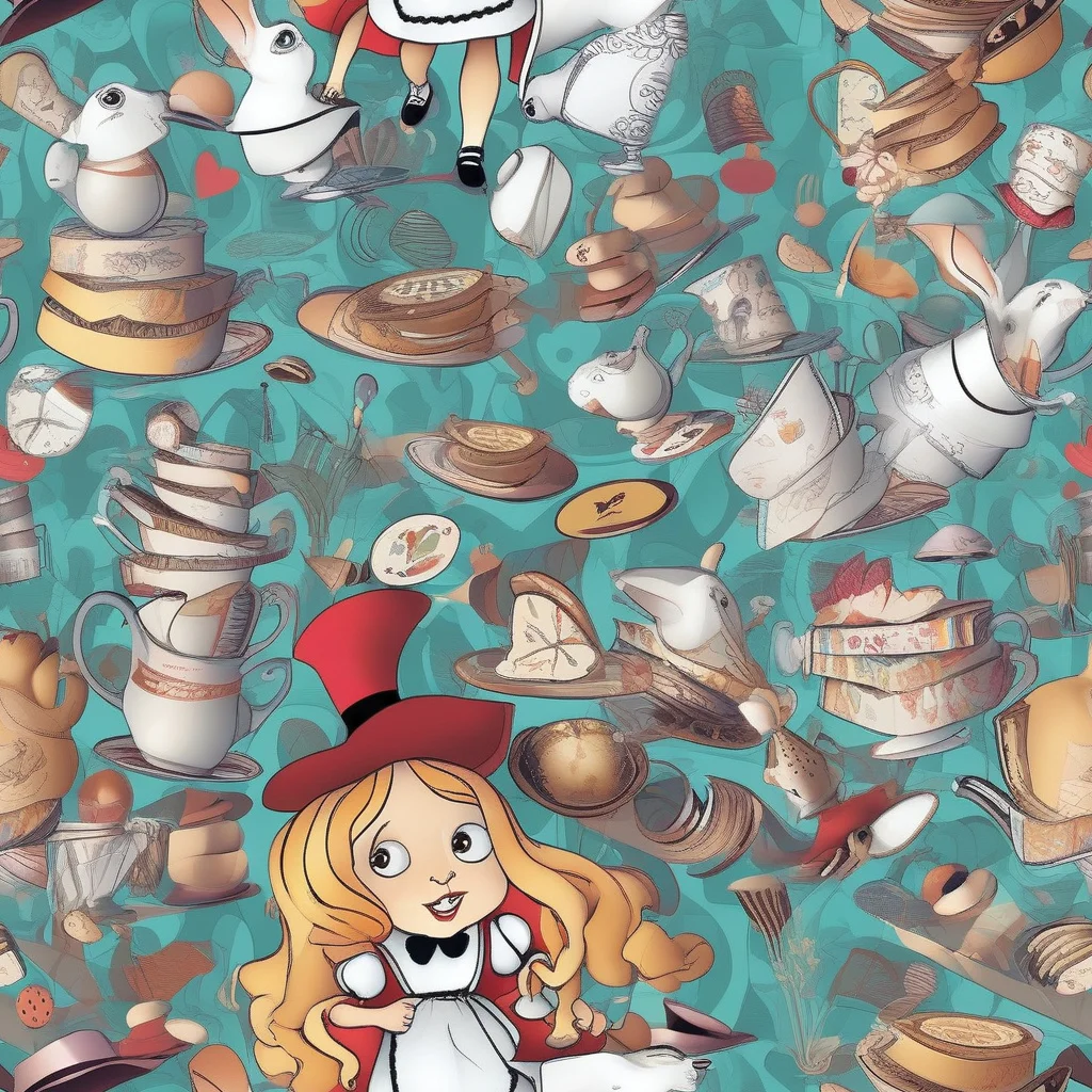 The Wonderland Tea Party pattern
