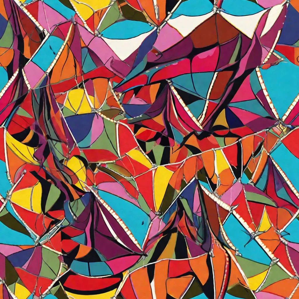 The Stained Glass Static pattern