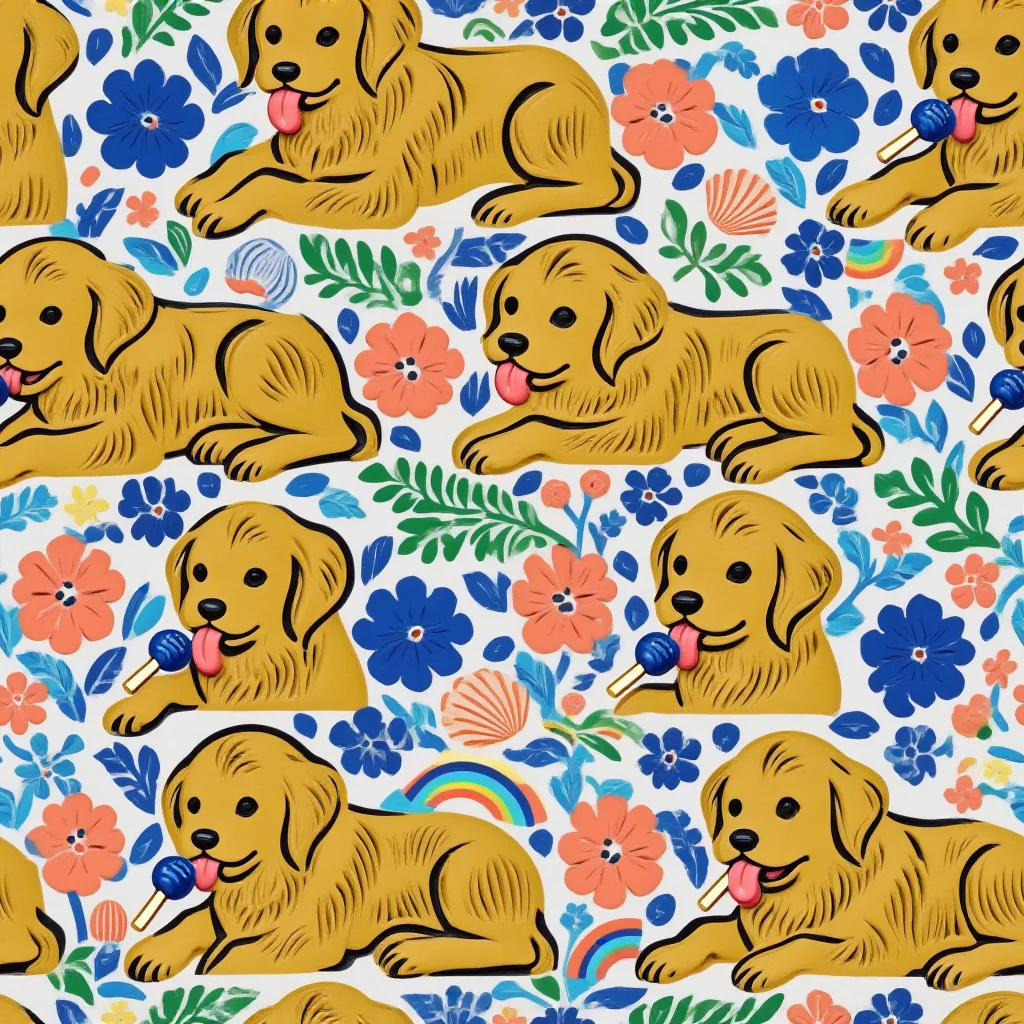 The Golden Hour Hounds pattern