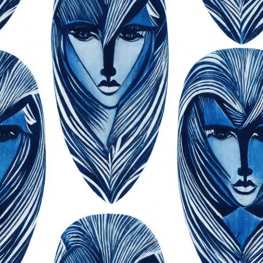 The Indigo Visage pattern