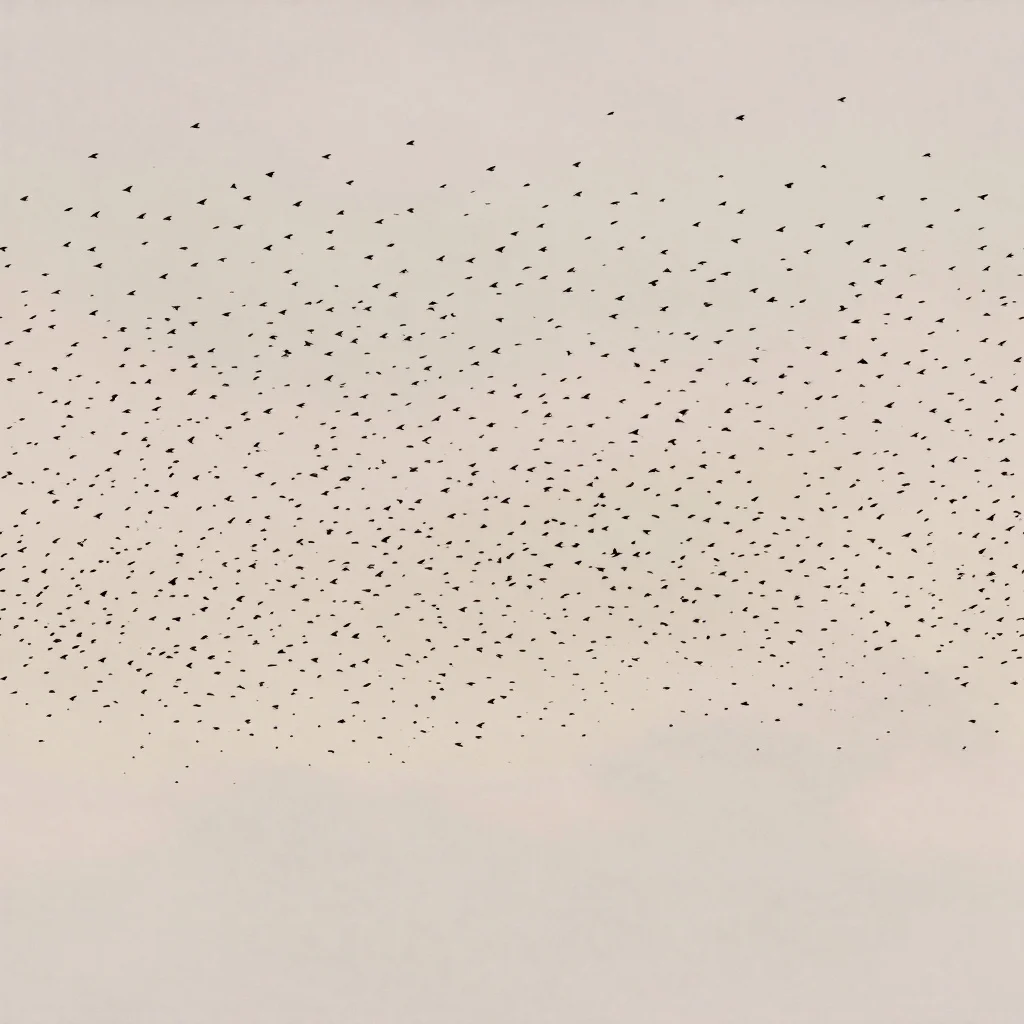 The Flock At Dusk pattern