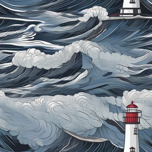 The Midnight Lighthouse pattern
