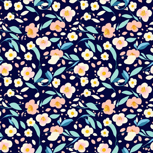 The Midnight Camellia pattern