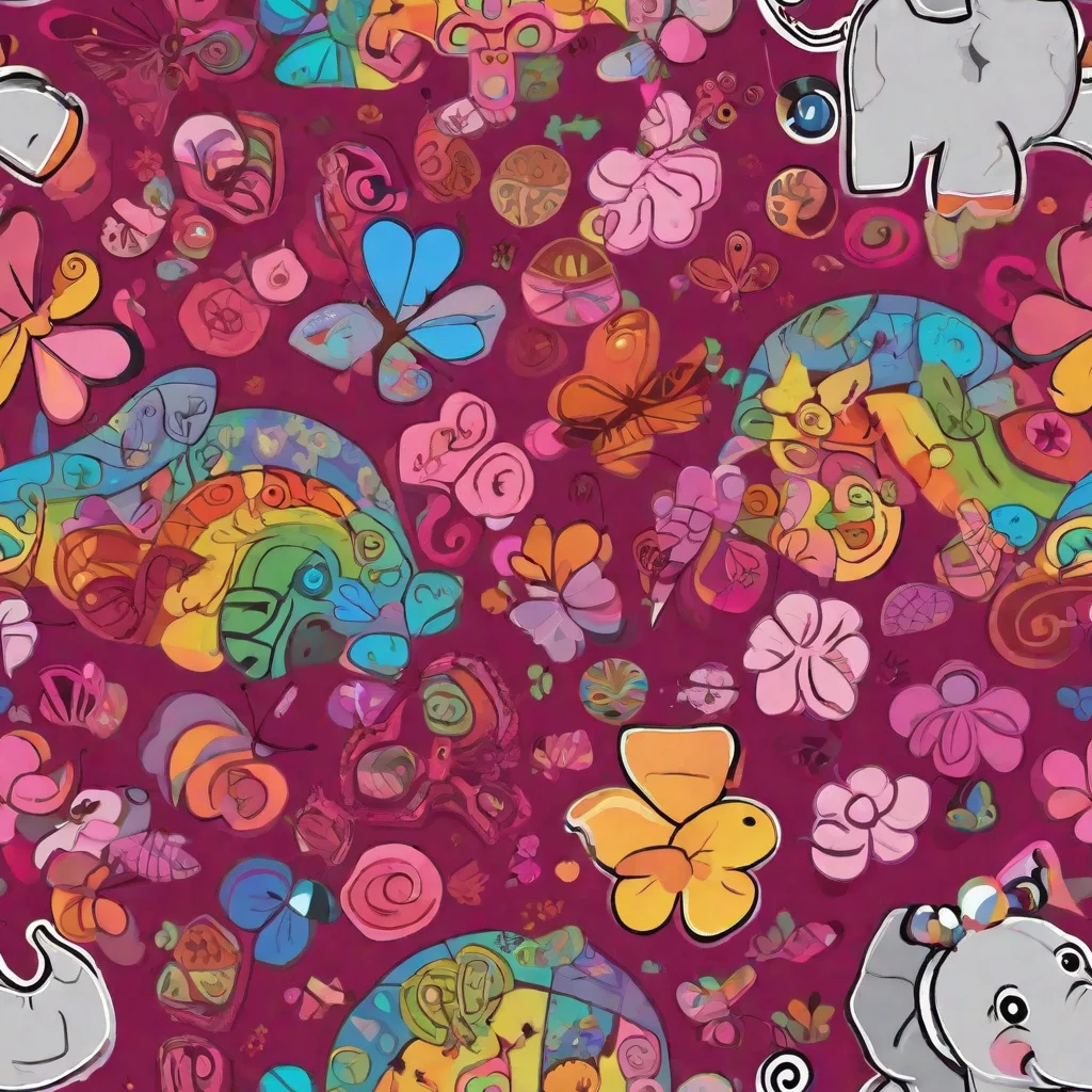 The Kaleidoscope Safari pattern