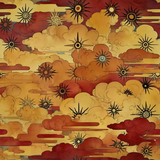 The Solar Cloud Atlas pattern