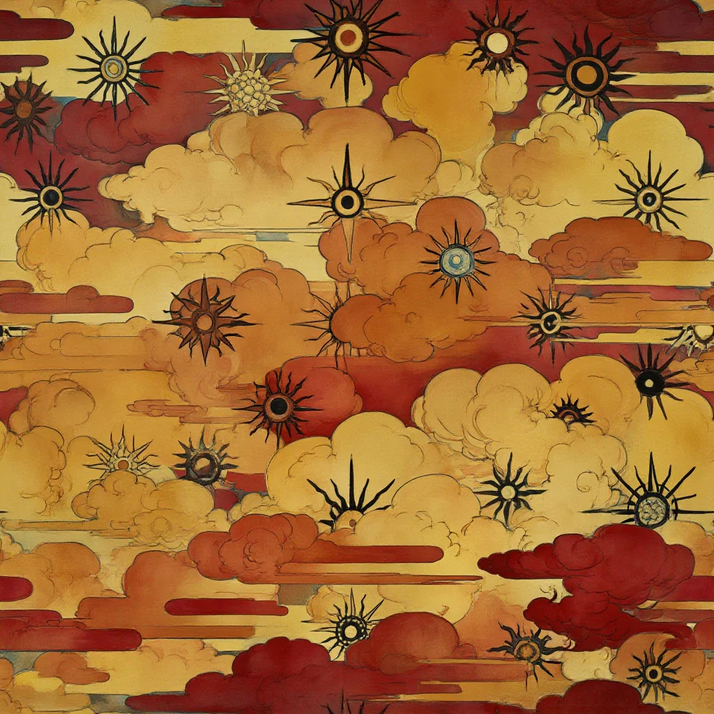 The Solar Cloud Atlas pattern