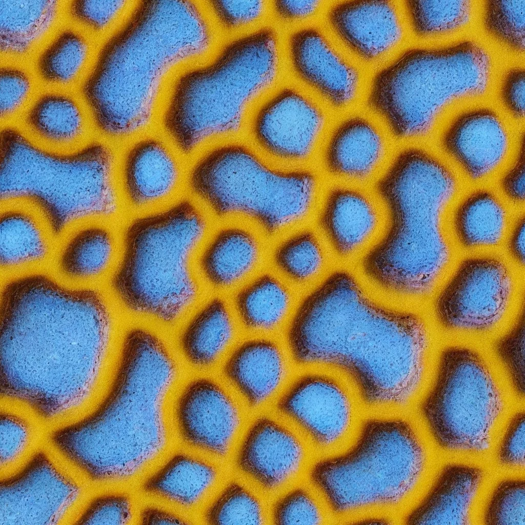 The Sapphire Honeycomb pattern