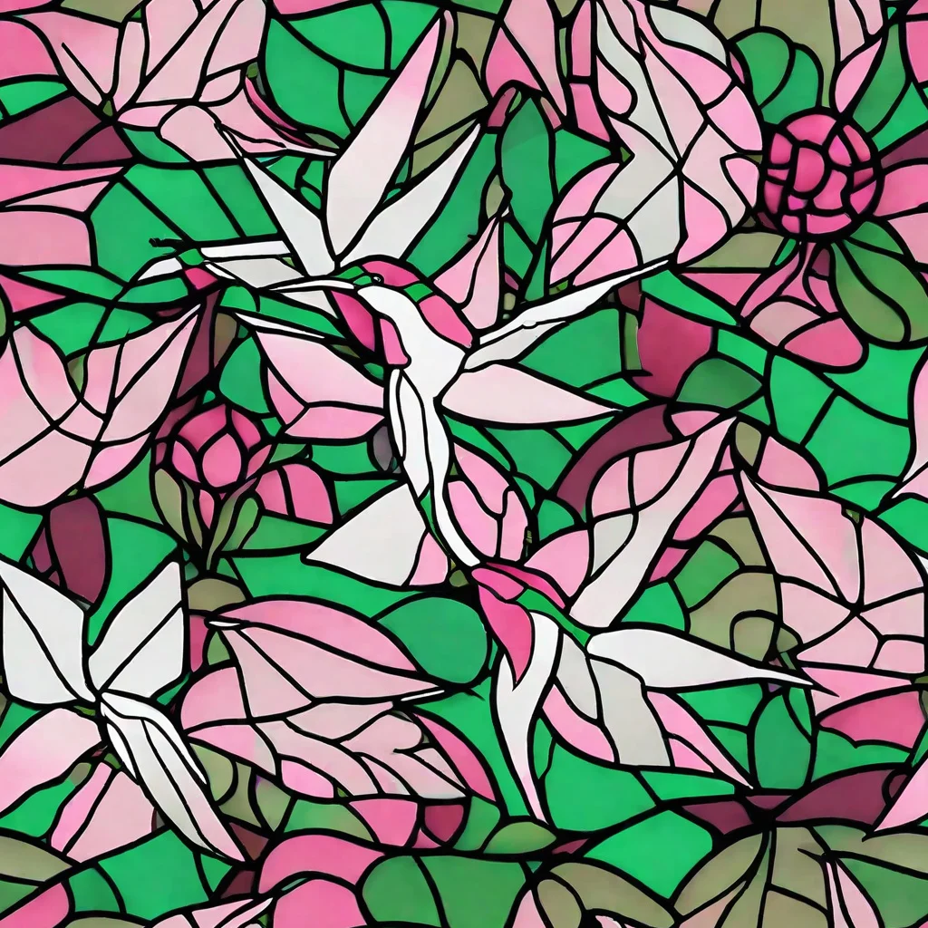 The Stained Garden pattern